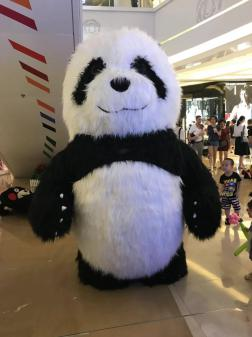 单车织围巾